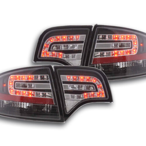 LED Rückleuchten Set Audi A4 Limousine Typ 8E  04-07 schwarz