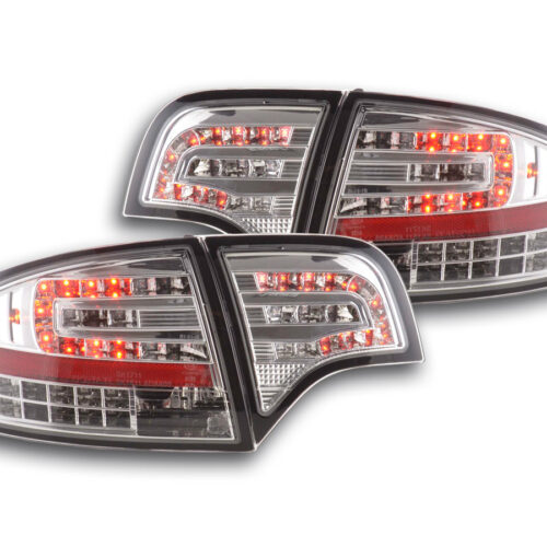 LED Rückleuchten Set Audi A4 Limousine Typ 8E  04-07 chrom