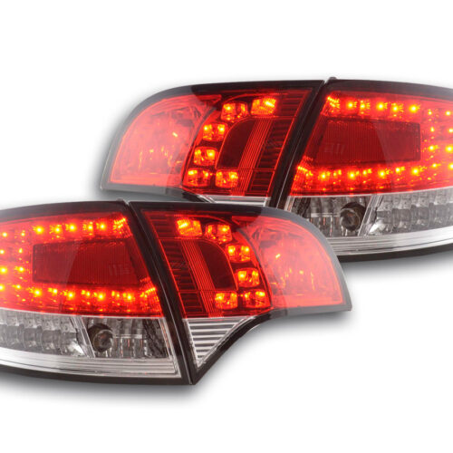 LED Rückleuchten Set Audi A4 Avant Typ 8E  04-08 rot/klar