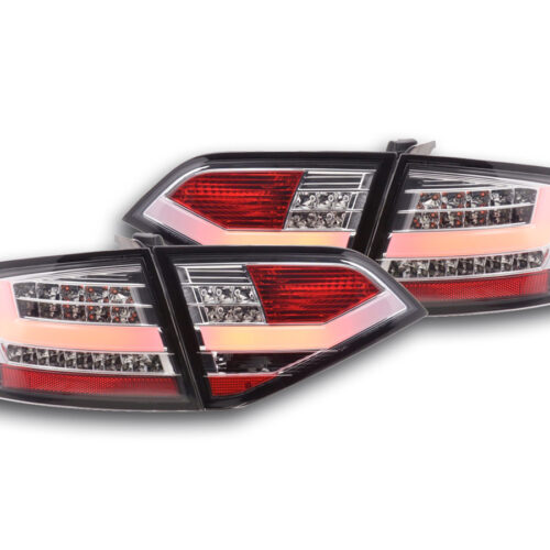 LED Rückleuchten Set Audi A4 B8 8K Limo  07-11 chrom