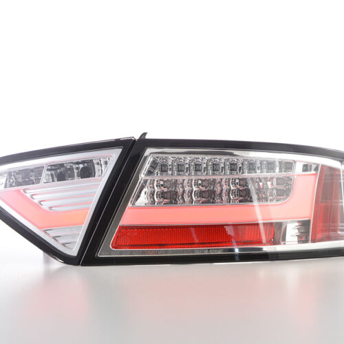 LED Rückleuchten Set Lightbar Audi A5 8T Coupe/Sportback  07-11 chrom