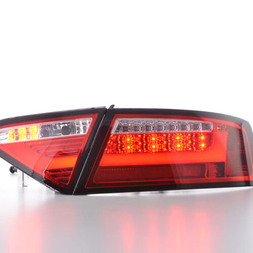 LED Rückleuchten Set Lightbar Audi A5 8T Coupe/Sportback  07-11 rot/klar