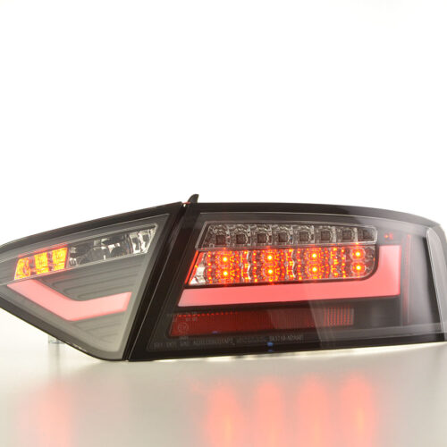 LED Rückleuchten Set Lightbar Audi A5 8T Coupe/Sportback  07-11 schwarz