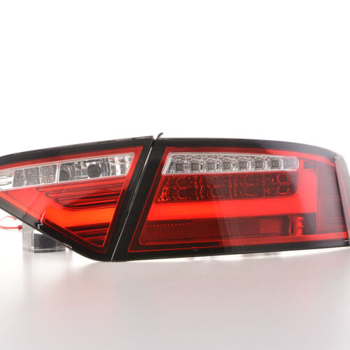 LED Rückleuchten Set Lightbar Audi A5 8T Coupe/Sportback  07-11 rot/klar