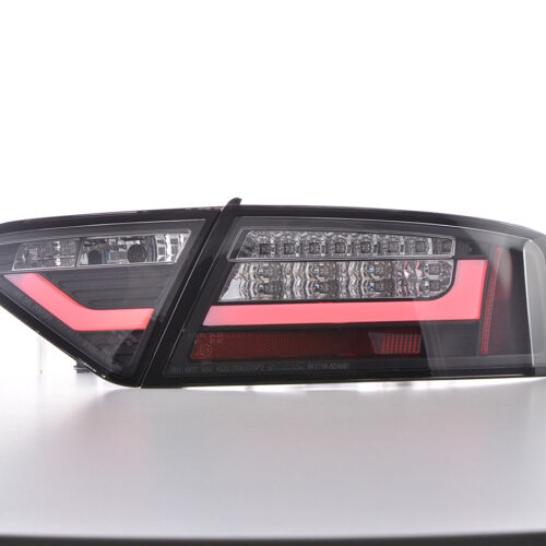 LED Rückleuchten Set Lightbar Audi A5 8T Coupe/Sportback  07-11 schwarz