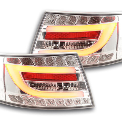 LED Rückleuchten Set Audi A6 Limo (4F)  04-08 chrom