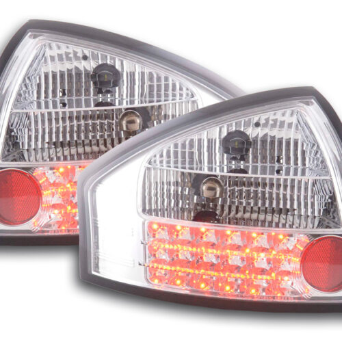 LED Rückleuchten Set Audi A6 Limousine Typ 4B  97-03 chrom