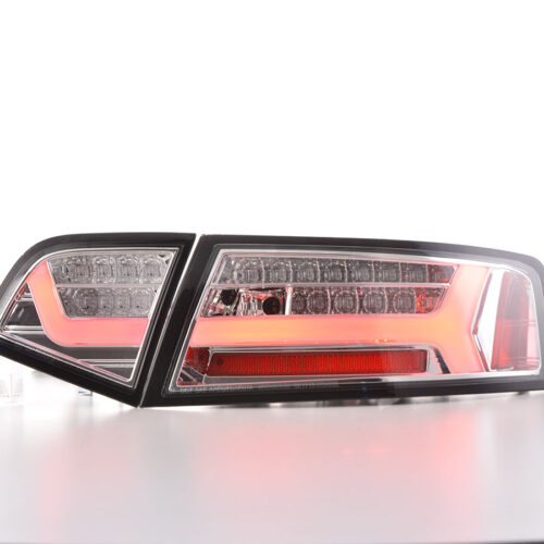 LED Rückleuchten Set Lightbar Audi A6 4F Limo  08-11 chrom