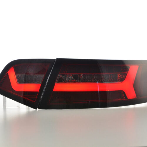 LED Rückleuchten Set Lightbar Audi A6 4F Limo  08-11 rot/smoke