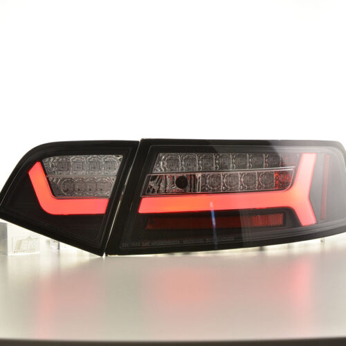 LED Rückleuchten Set Lightbar Audi A6 4F Limo  08-11 schwarz