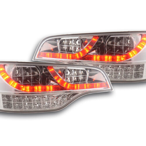 LED Rückleuchten Set Audi Q7 Typ 4L  06-15 chrom