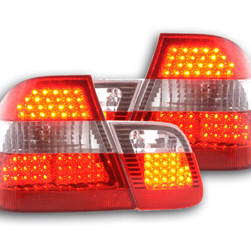 LED Rückleuchten Set BMW 3er E46 Limousine  98-01 rot/klar