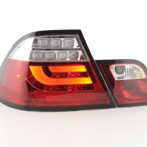 LED Rückleuchten Set BMW 3er E46 Coupe  99-02 klar/rot