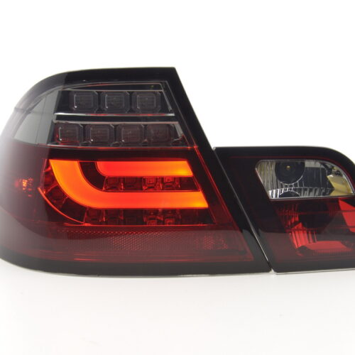 LED Rückleuchten Set BMW 3er E46 Coupe  99-03 rot/schwarz