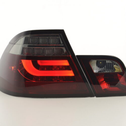 LED Rückleuchten Set BMW 3er E46 Coupe  03-07 rot/schwarz