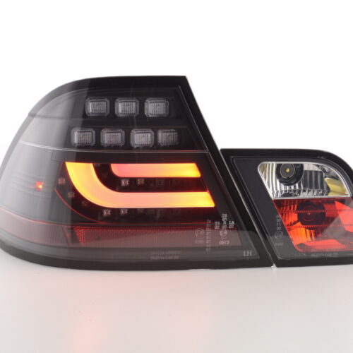 LED Rückleuchten Set BMW 3er E46 Coupe  03-07 schwarz