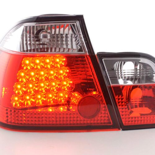 LED Rückleuchten Set BMW 3er Limousine Typ E46  01-05 klar/rot