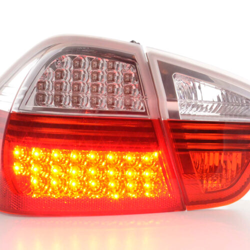 Led Rückleuchten BMW 3er Limousine Typ E90  05-08 klar/rot