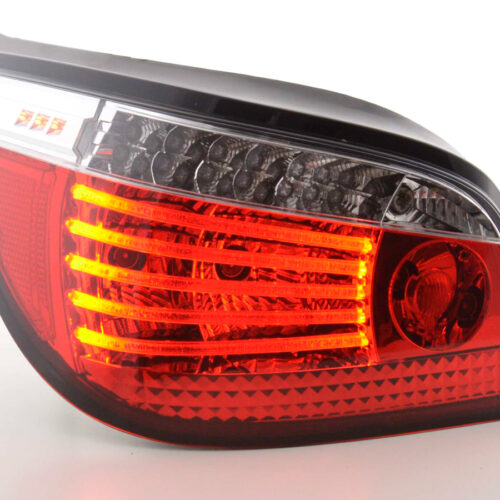 LED Rückleuchten Set BMW 5er Limousine Typ E60  03- klar/rot