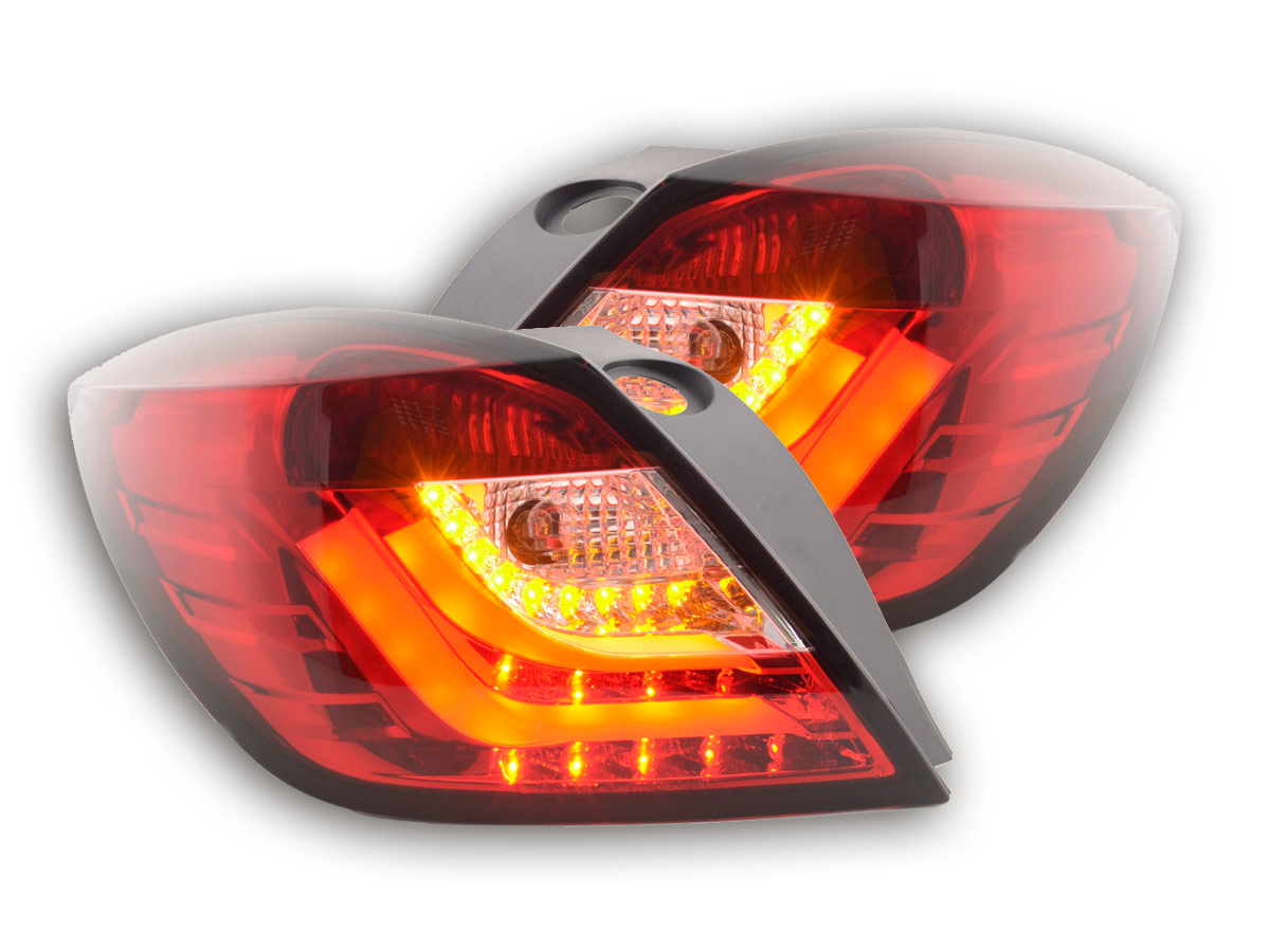 LED Rückleuchten Set Opel Astra H GTC  04-08 rot/klar