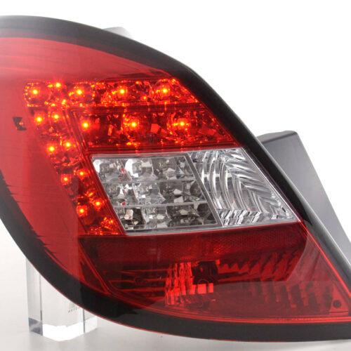 LED Rückleuchten Set Opel Corsa D 5-türig  06-10 rot/klar