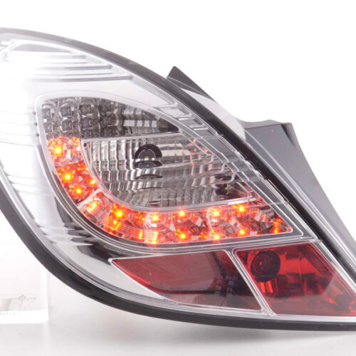 LED Rückleuchten Set Opel Corsa D 3-türig  06-10 chrom