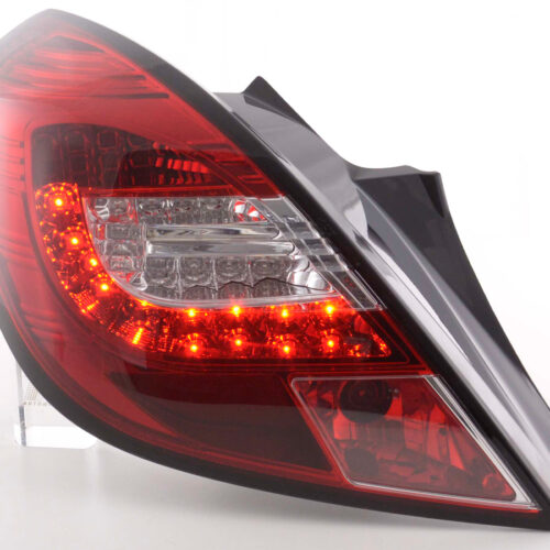 LED Rückleuchten Set Opel Corsa D 3-türig  06-10 rot/klar