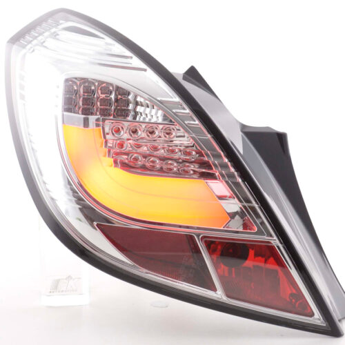 LED Rückleuchten Set Opel Corsa D 3-türig  06-10 chrom