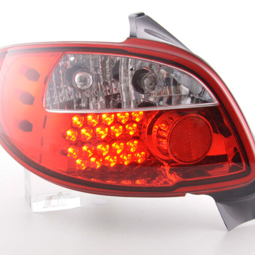 LED Rückleuchten Set Peugeot 206 3/5 trg. ohne Cabrio  98-05 rot