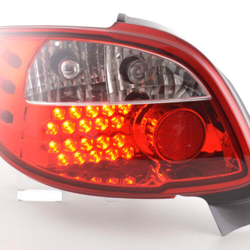 LED Rückleuchten Set Peugeot 206 CC Cabrio  98-05 klar/rot