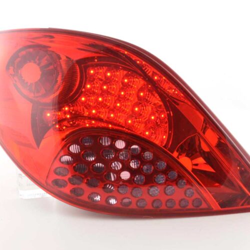 LED Rückleuchten Set Peugeot 207  06-09 rot