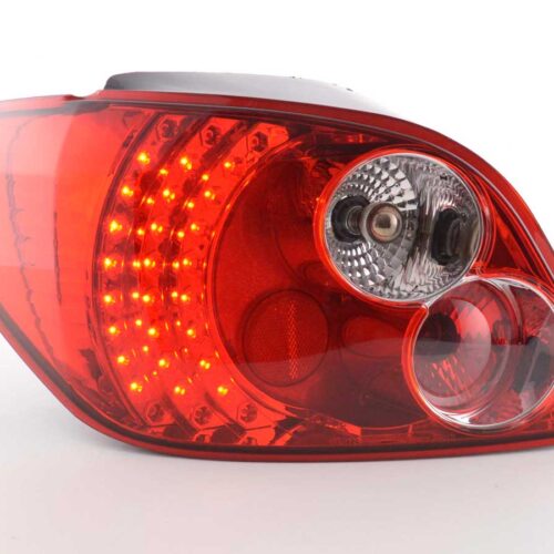 LED Rückleuchten Set Peugeot 307 Schrägheck  01-04 klar/rot