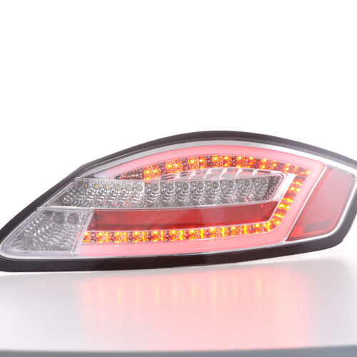 LED Rückleuchten Set Lightbar Porsche Boxster Typ 987  04-09 chrom