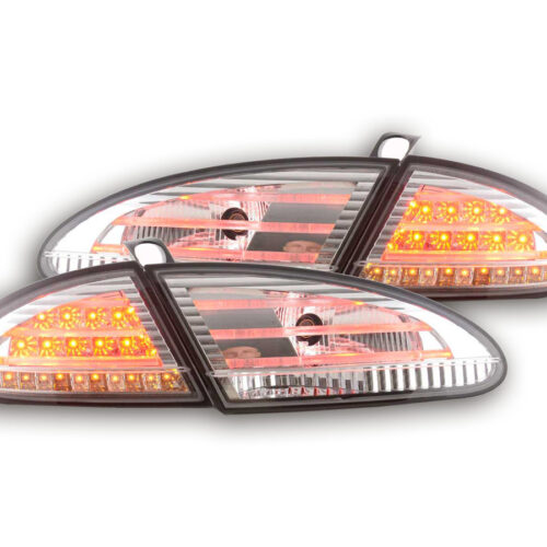 LED Rückleuchten Set Seat Leon Typ 1P  05-09 chrom