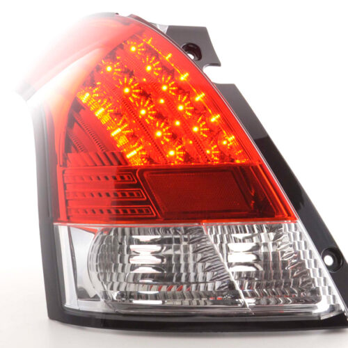 LED Rückleuchten Set Suzuki Swift Typ MZ  05- klar/rot