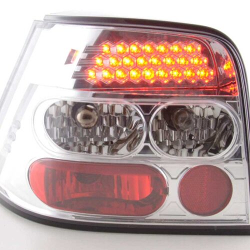 LED Rückleuchten Set VW Golf 4 Typ 1J  98-02 chrom