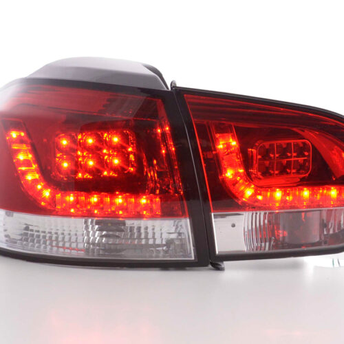 LED Rückleuchten Set VW Golf 6 Typ 1K  2008-2012 klar/rot