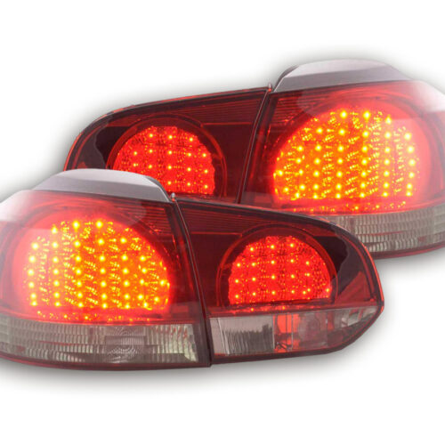 LED Rückleuchten Set VW Golf 6 Typ 1K  08- schwarz/rot