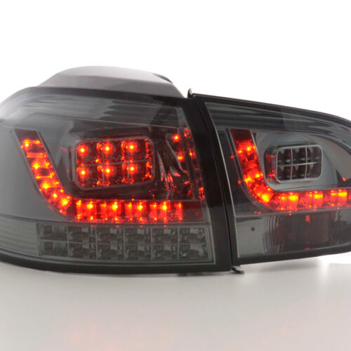 LED Rückleuchten Set VW Golf 6 Typ 1K  2008 bis 2012 schwarz mit Led Blinker