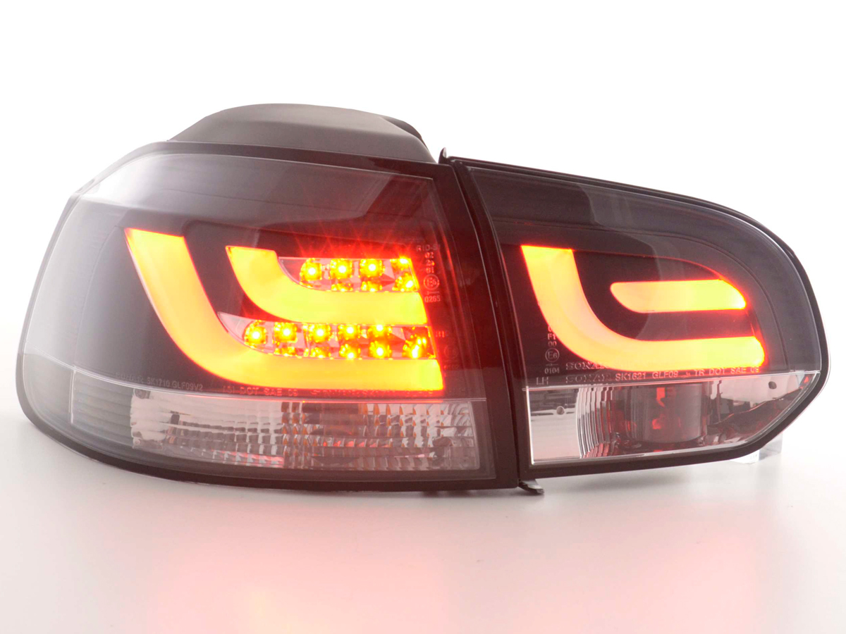 LED Rückleuchten Set VW Golf 6 Typ 1K  2008-2012 schwarz