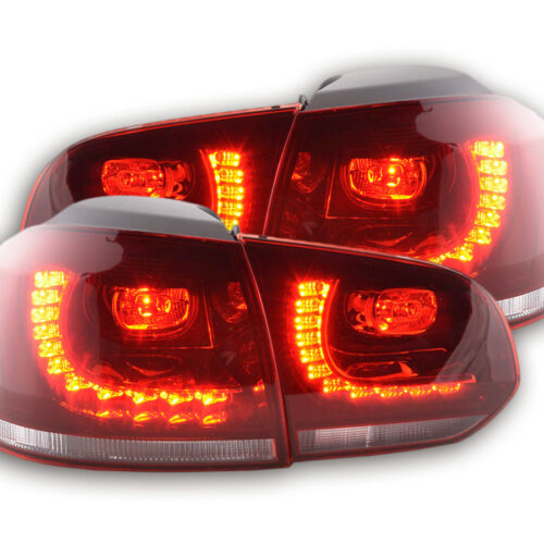 LED Rückleuchten Set VW Golf 6 Typ 1K  2008-2012 rot/klar GTI-Look