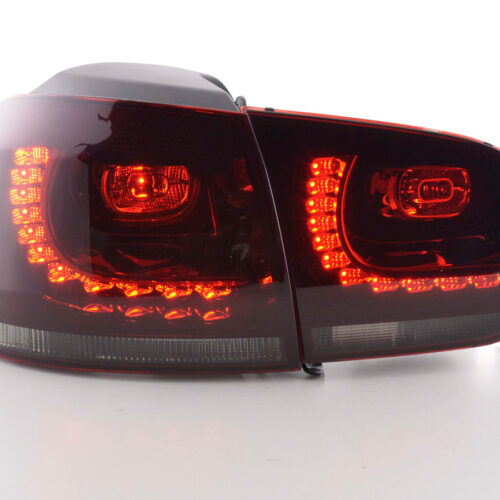 LED Rückleuchten Set VW Golf 6 Typ 1K  2008-2012 rot/schwarz GTI-Look