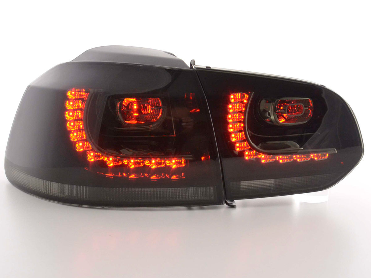 LED Rückleuchten Set VW Golf 6 Typ 1K  2008-2012 schwarz GTI-Look