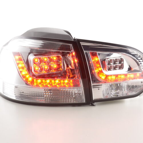 LED Rückleuchten Set VW Golf 6 Typ 1K  2008-2012 chrom  für Rechtslenker