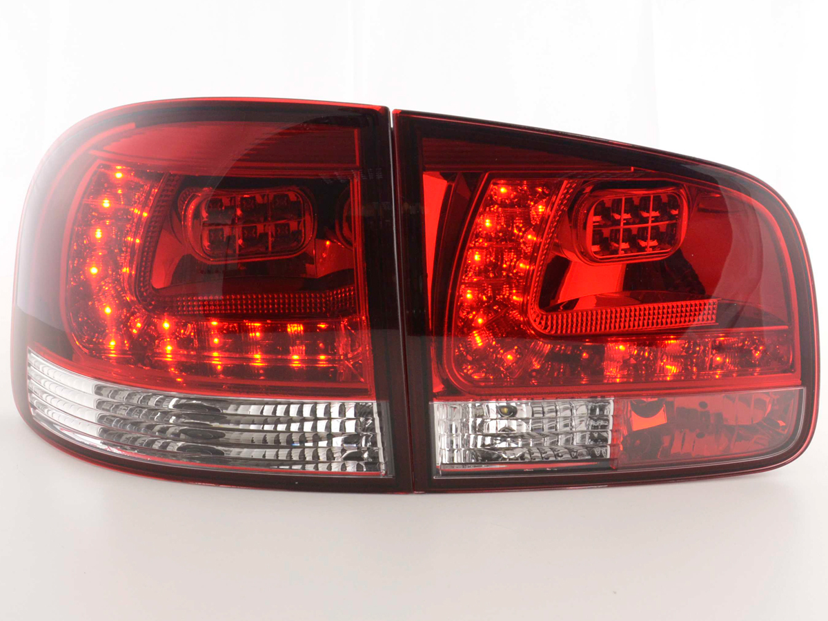 LED Rückleuchten Set VW Touareg Typ 7L  03-09 rot/klar