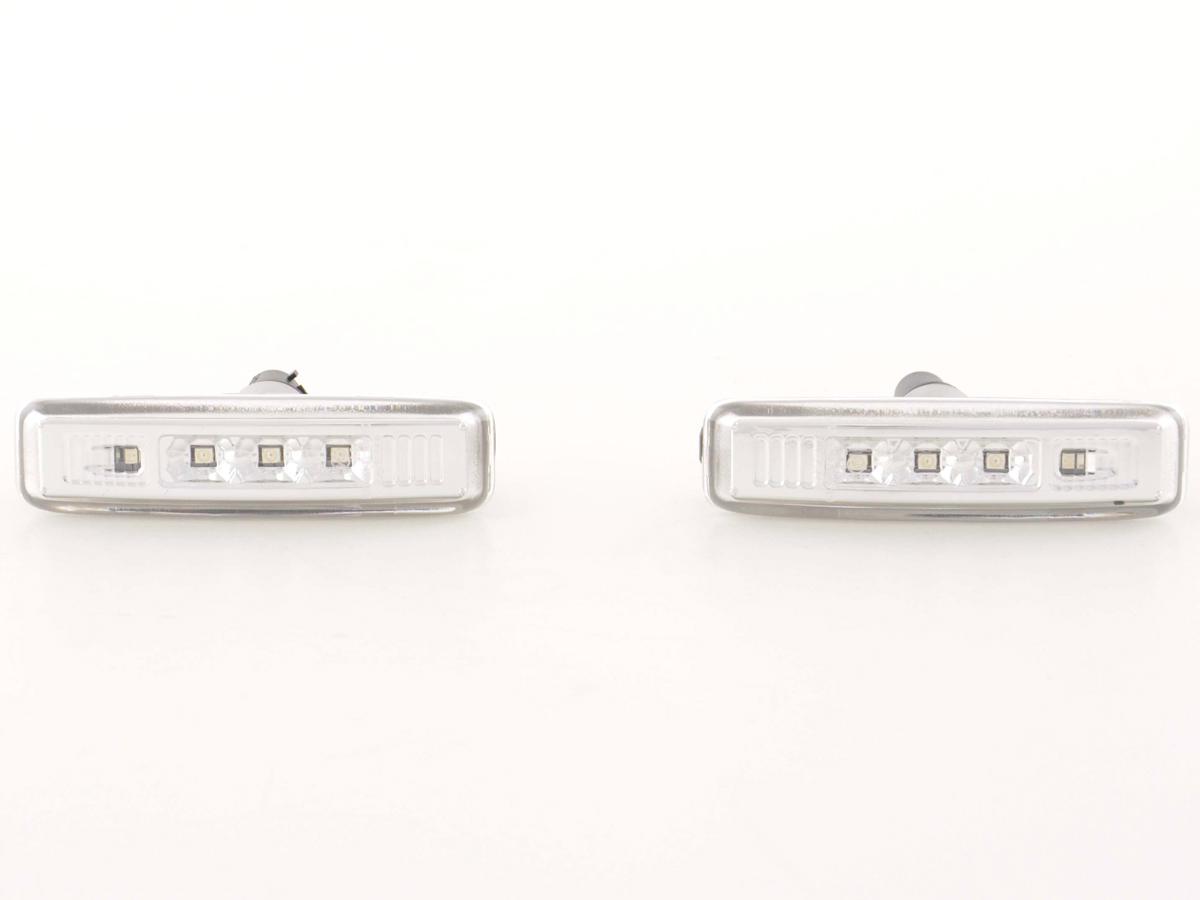 Seitenblinker Blinker Set LED BMW 5er E39, chrom