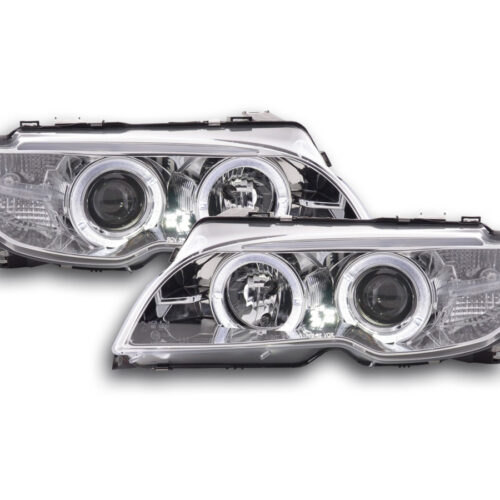 Scheinwerfer Set BMW 3er E46 Coupe, Cabrio  03-05 chrom