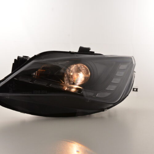 Scheinwerfer Set Daylight LED Tagfahrlicht Seat Ibiza 6J  ab 2012 schwarz